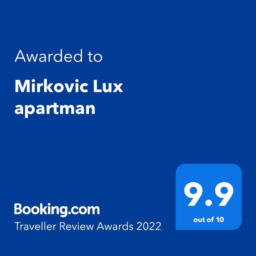 Mirkovic Lux Apartman Ni Esterno foto